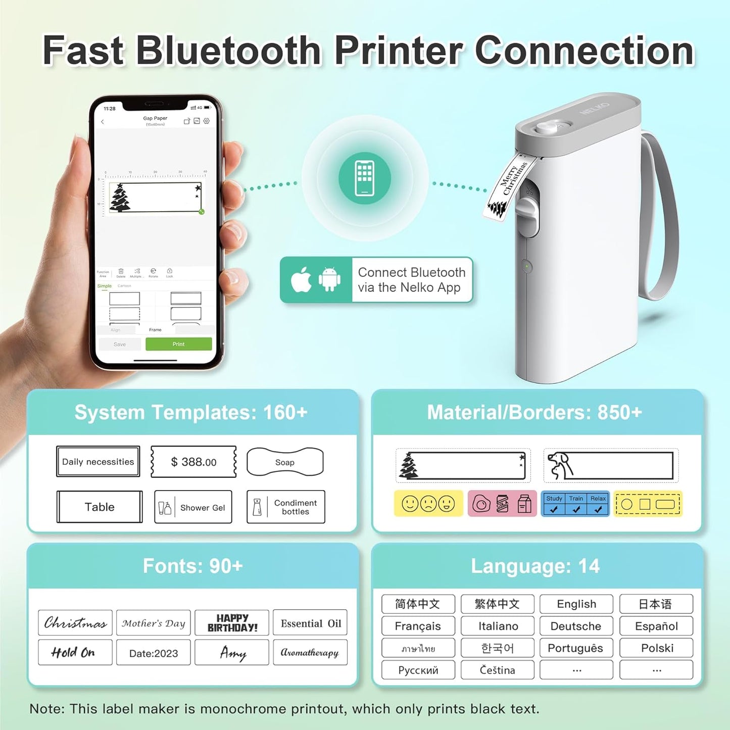 Wireless Label Maker