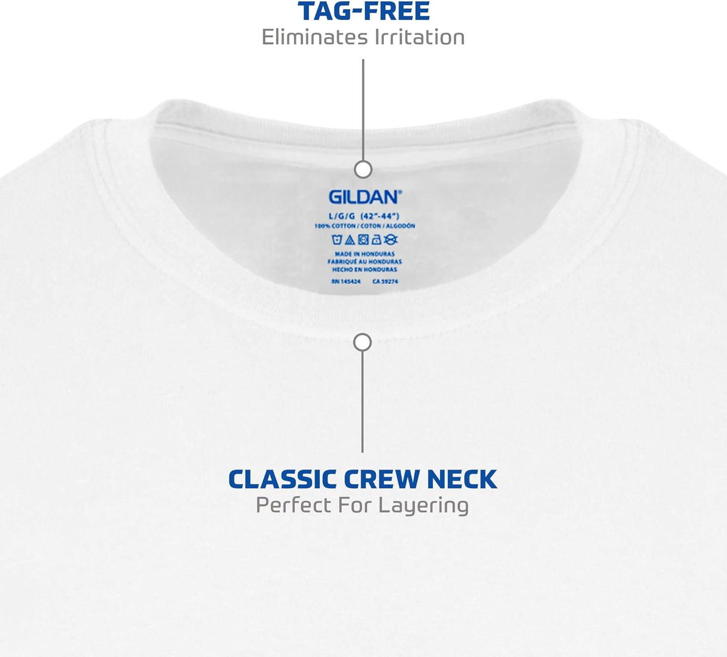 Gildan Men's Crew Neck T-Shirts