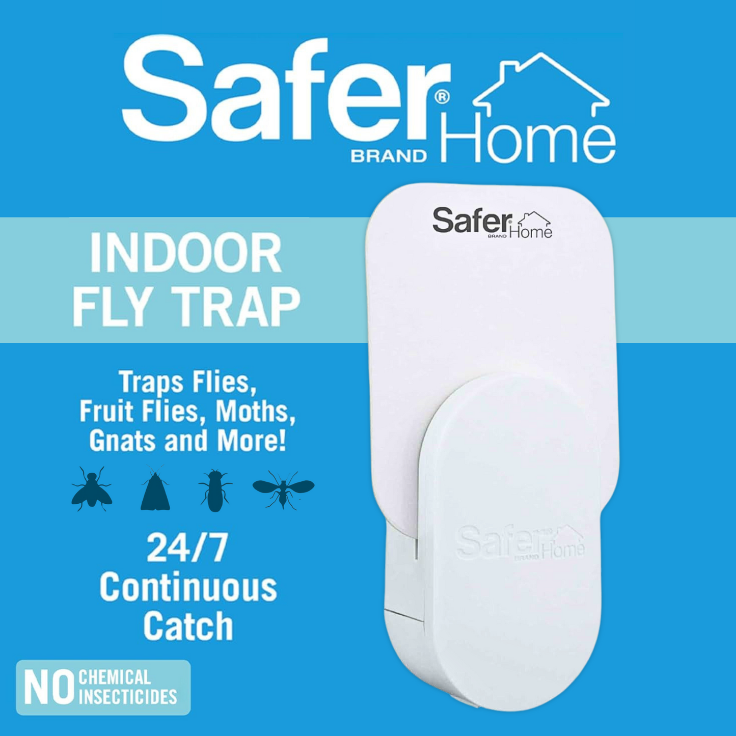 Safer Home Indoor Plug-in Fly Trap