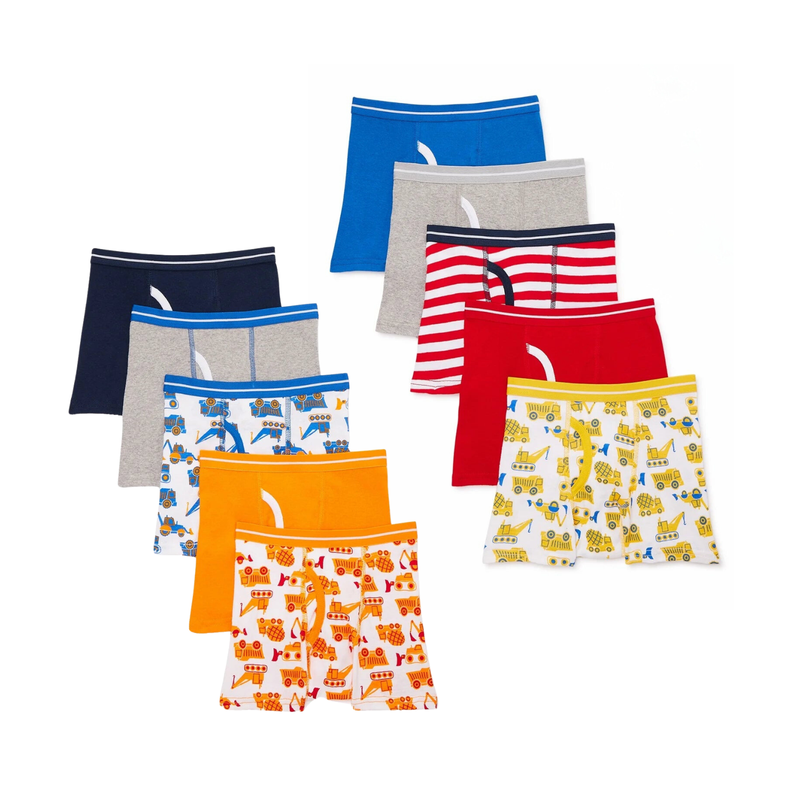 Boys Boxers (10-Pack), 2T-5T