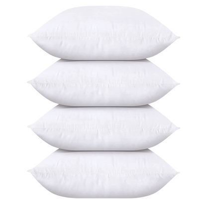 Throw Pillow Inserts (4 Pack)