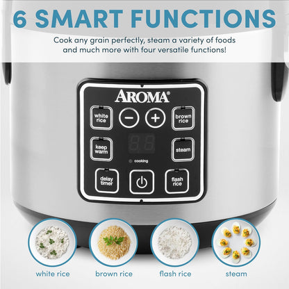 Aroma Digital Rice Cooker & Food Steamer