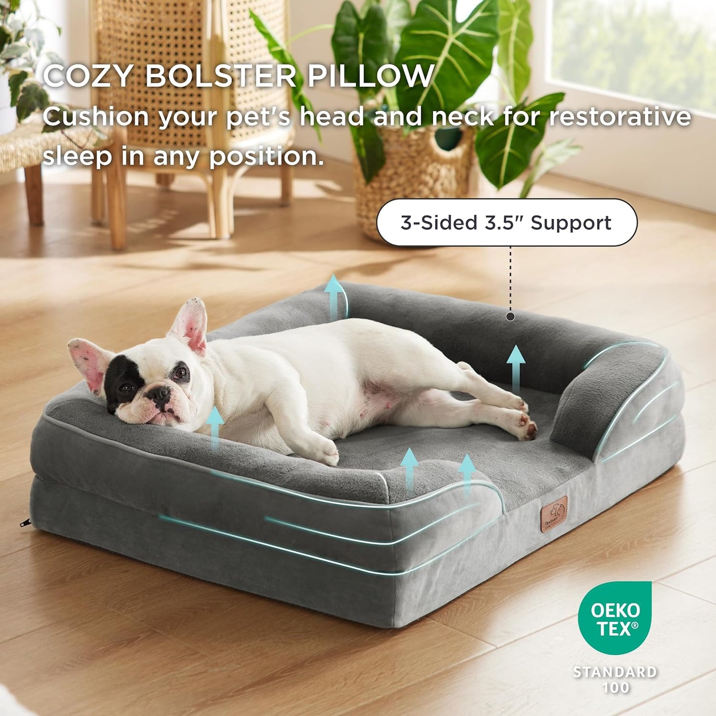 Bedsure Orthopedic Dog Sofa Bed