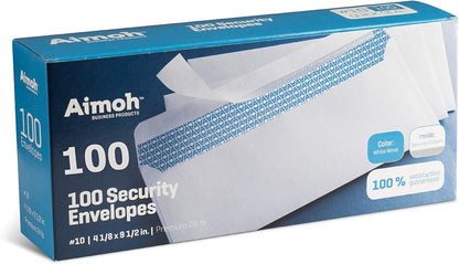 Aimoh Security Self-Seal Envelopes