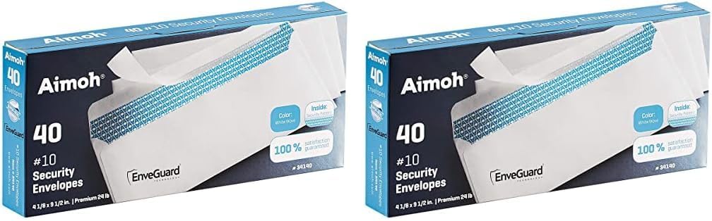 Aimoh Security Self-Seal Envelopes