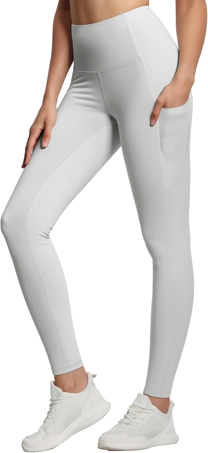 The Gym People Thick High Waist Yoga Pants with Pockets