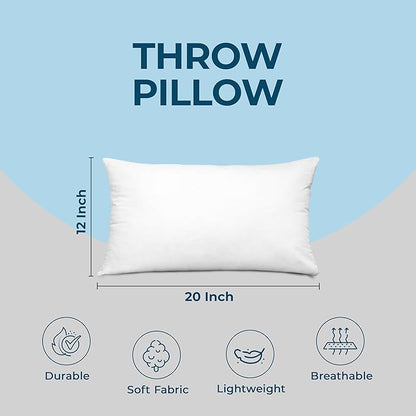 Throw Pillow Inserts (4 Pack)