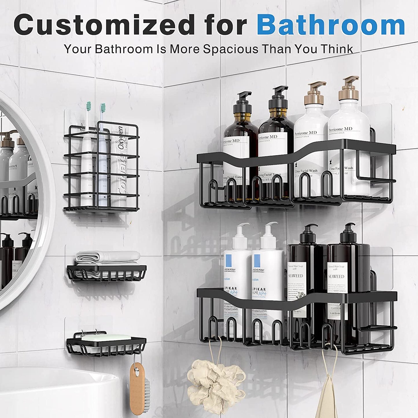 Shower & Kitchen Organizer