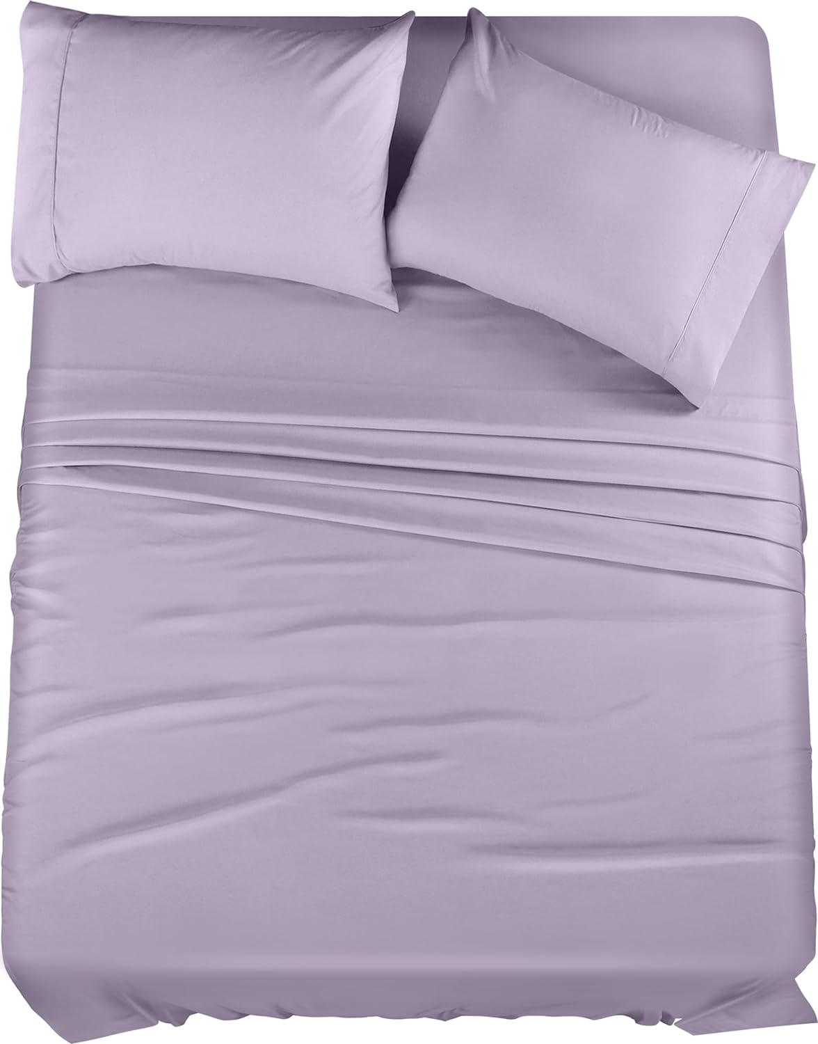 Queen Microfiber Bed Sheet (4 Piece)