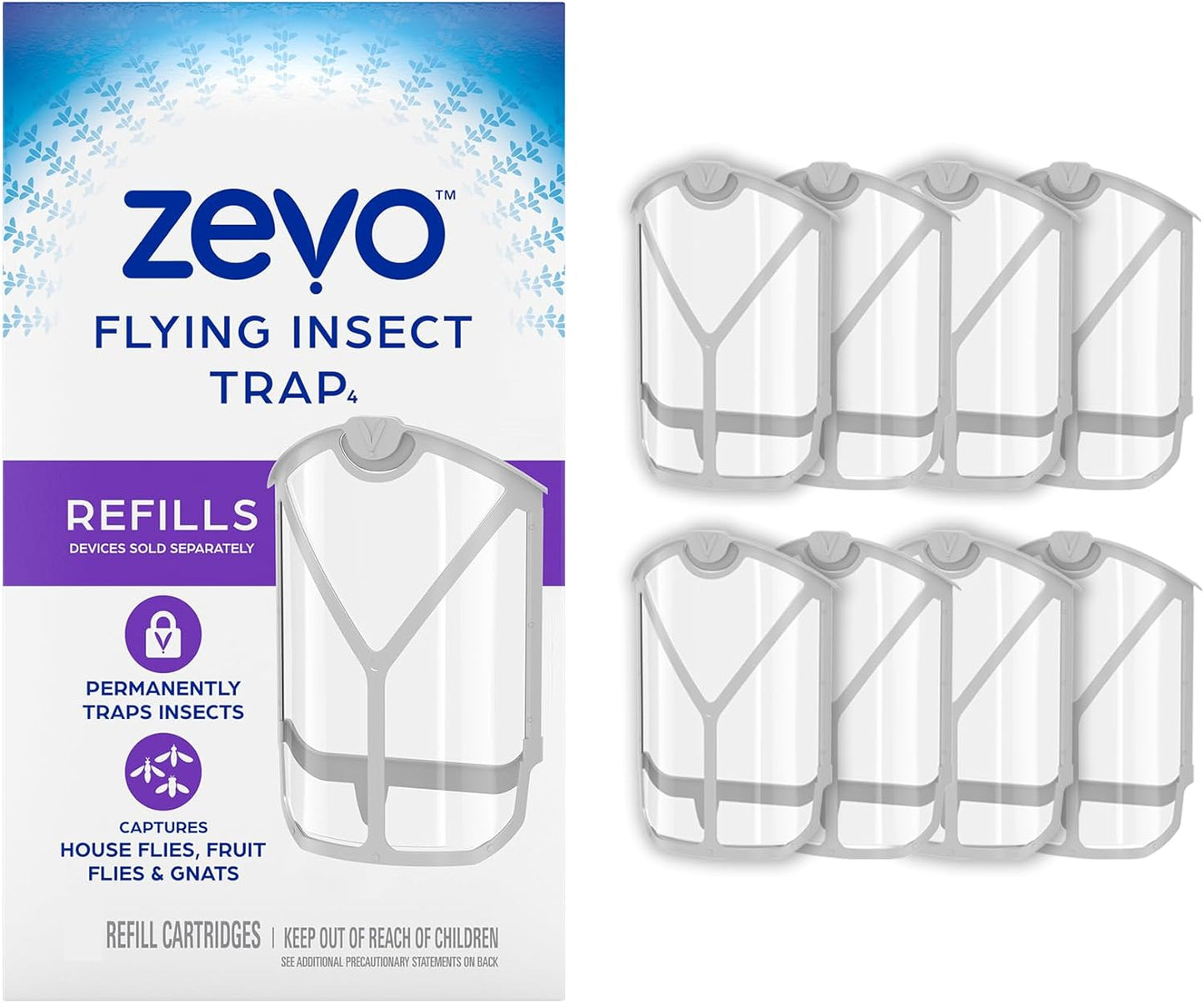 Zevo Fly Catcher Refills (4 Pack)