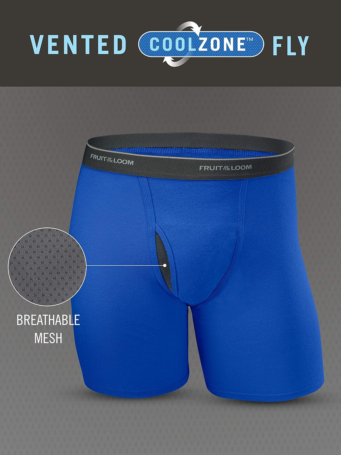 Fruit of the Loom Cotton Boxer Briefs