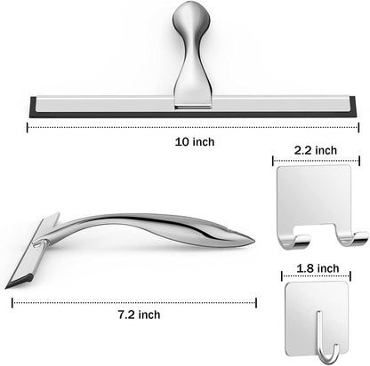 All-Purpose 10" Stainless Steel Squeegee