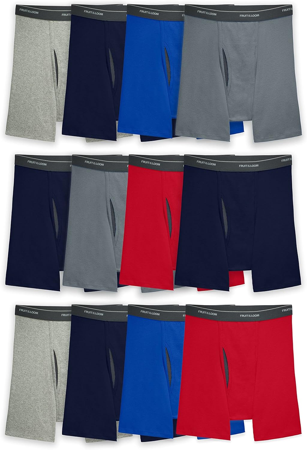 Fruit of the Loom Cotton Boxer Briefs