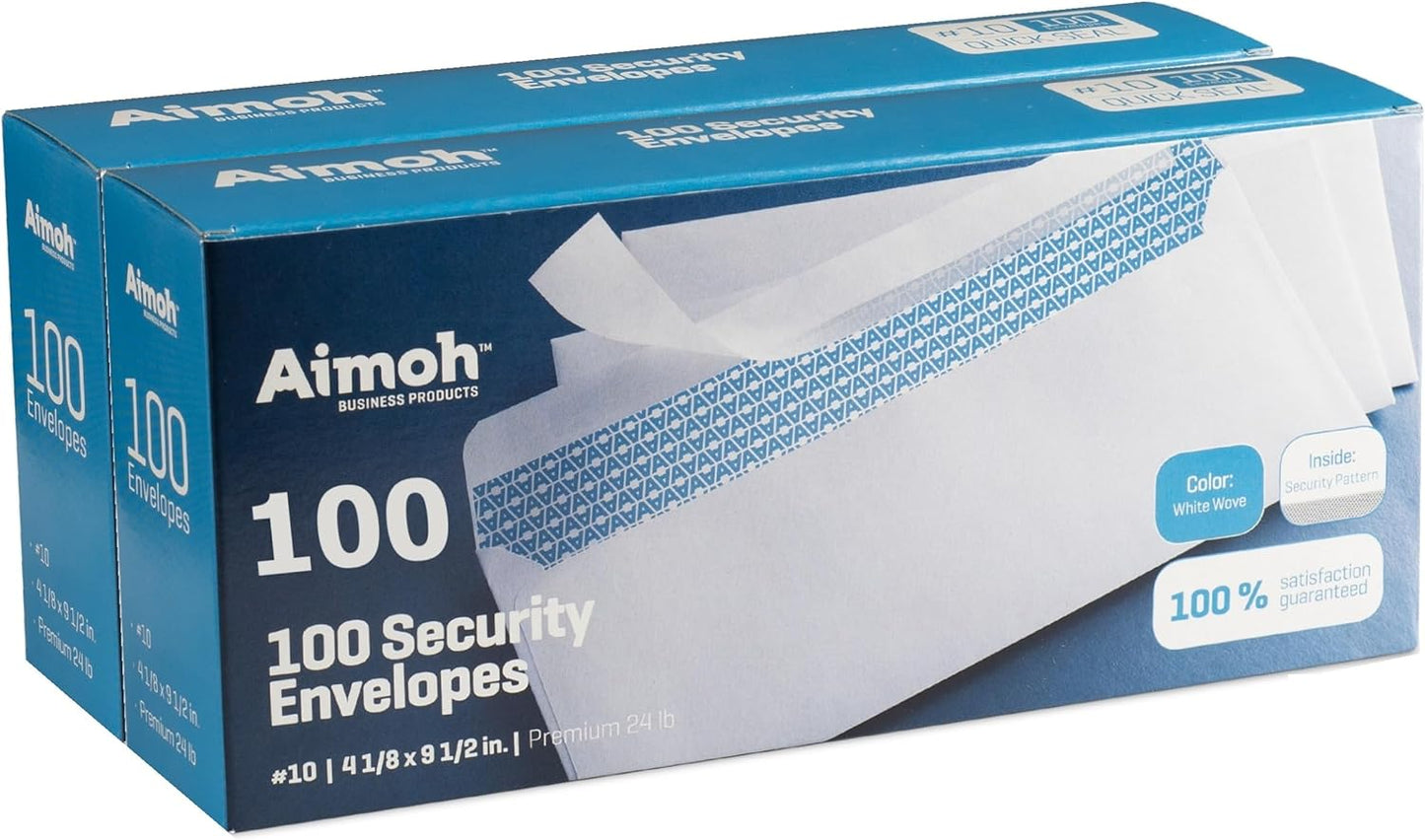 Aimoh Security Self-Seal Envelopes