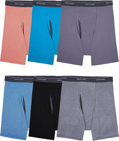 Fruit of the Loom Cotton Boxer Briefs