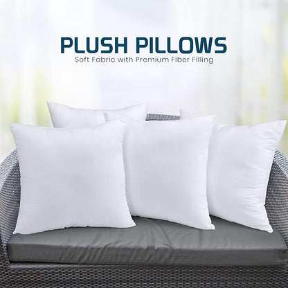 Throw Pillow Inserts (4 Pack)