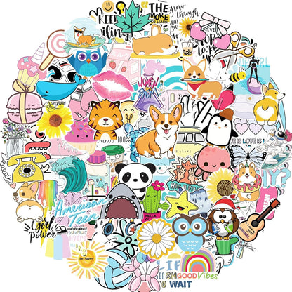 Colorful Stickers (600 Pieces)