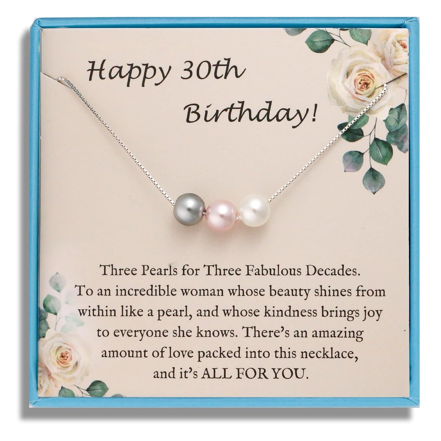 Sereney Pearl Necklace Birthday Gift