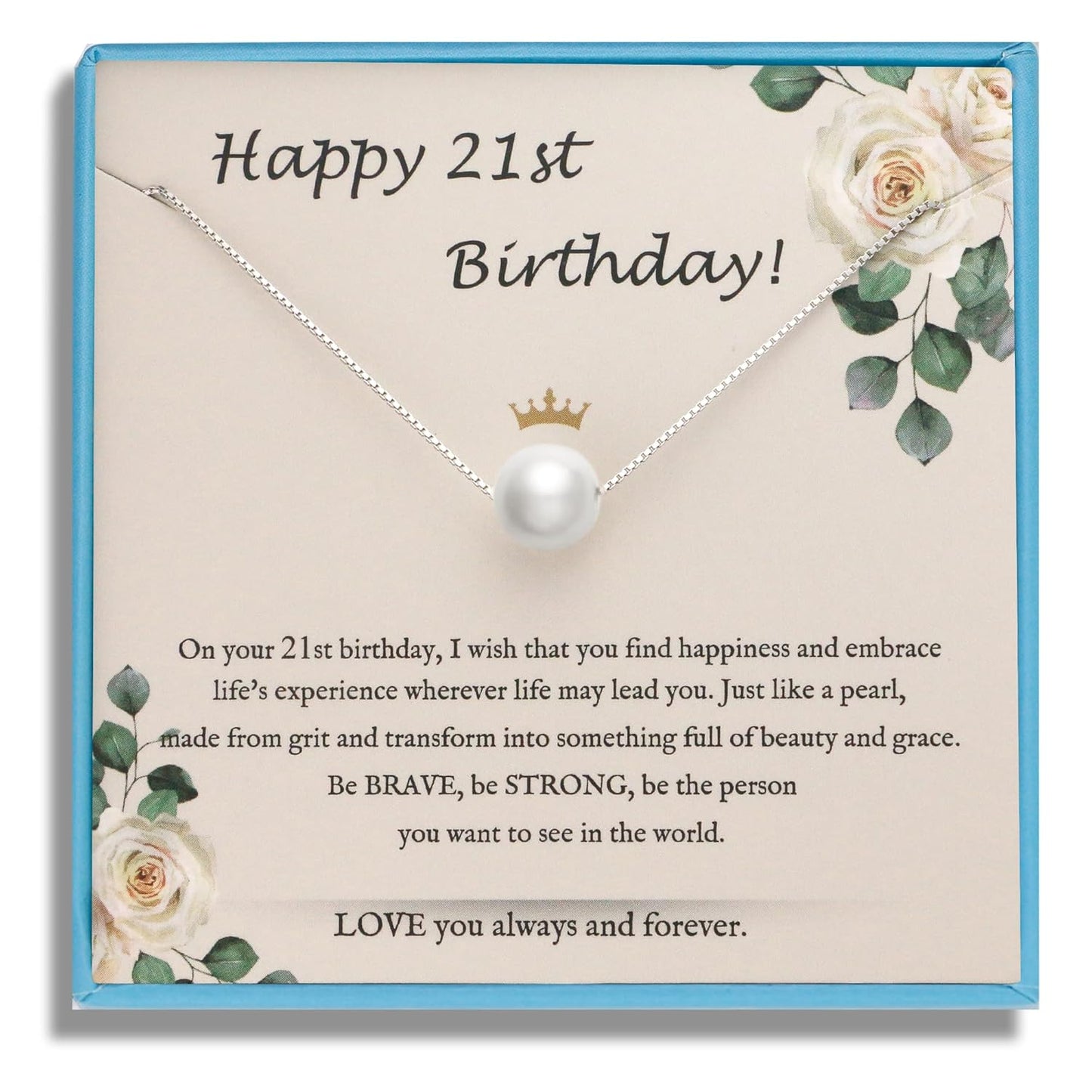 Sereney Pearl Necklace Birthday Gift