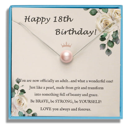 Sereney Pearl Necklace Birthday Gift