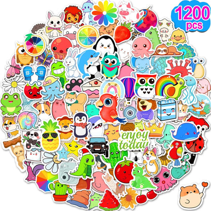 Colorful Stickers (600 Pieces)