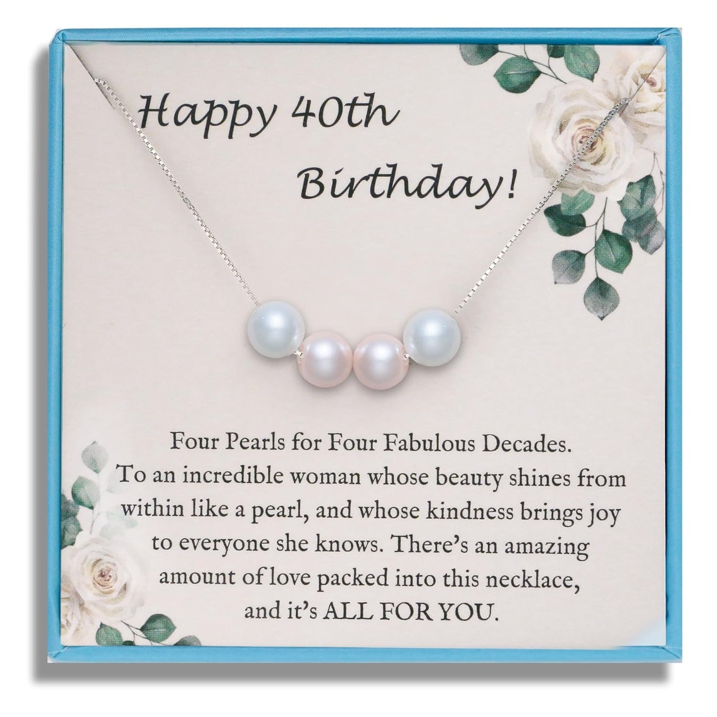 Sereney Pearl Necklace Birthday Gift