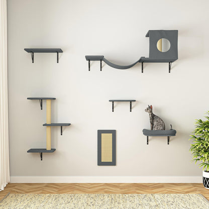 Cat Wall Climbing Set (5 Piece)