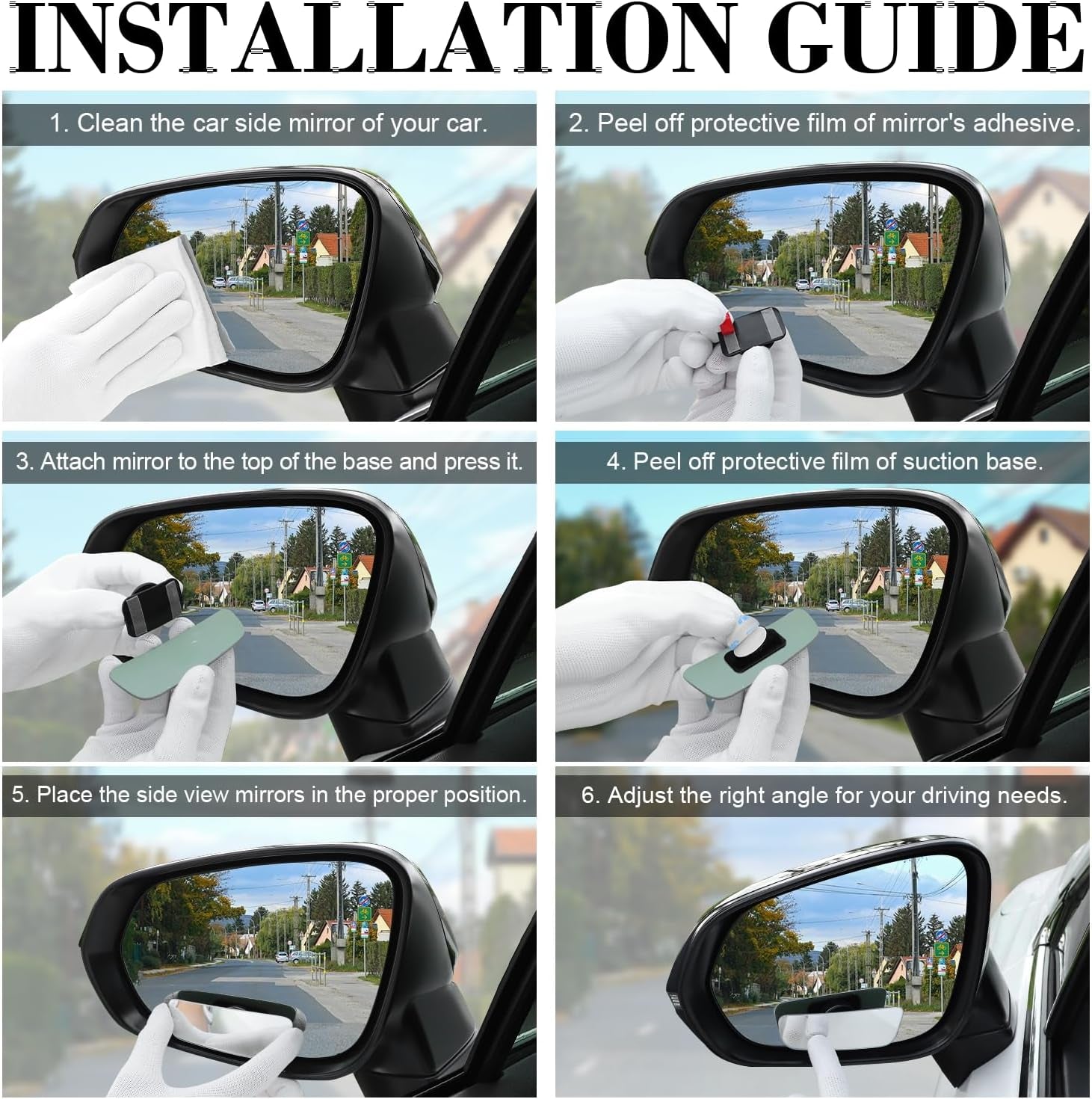 Blind Spot Mirror (2 Pack)