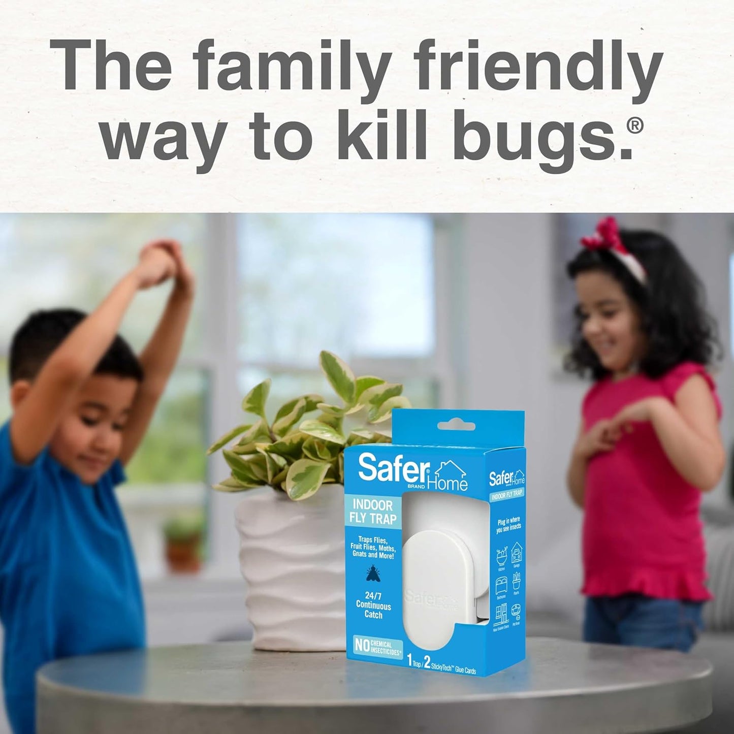 Safer Home Indoor Plug-in Fly Trap