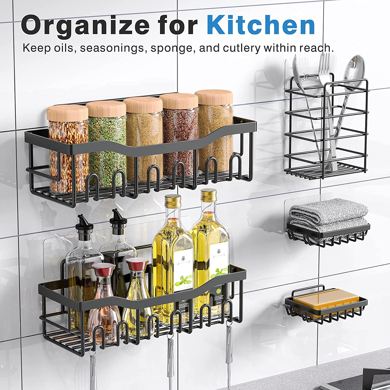 Shower & Kitchen Organizer